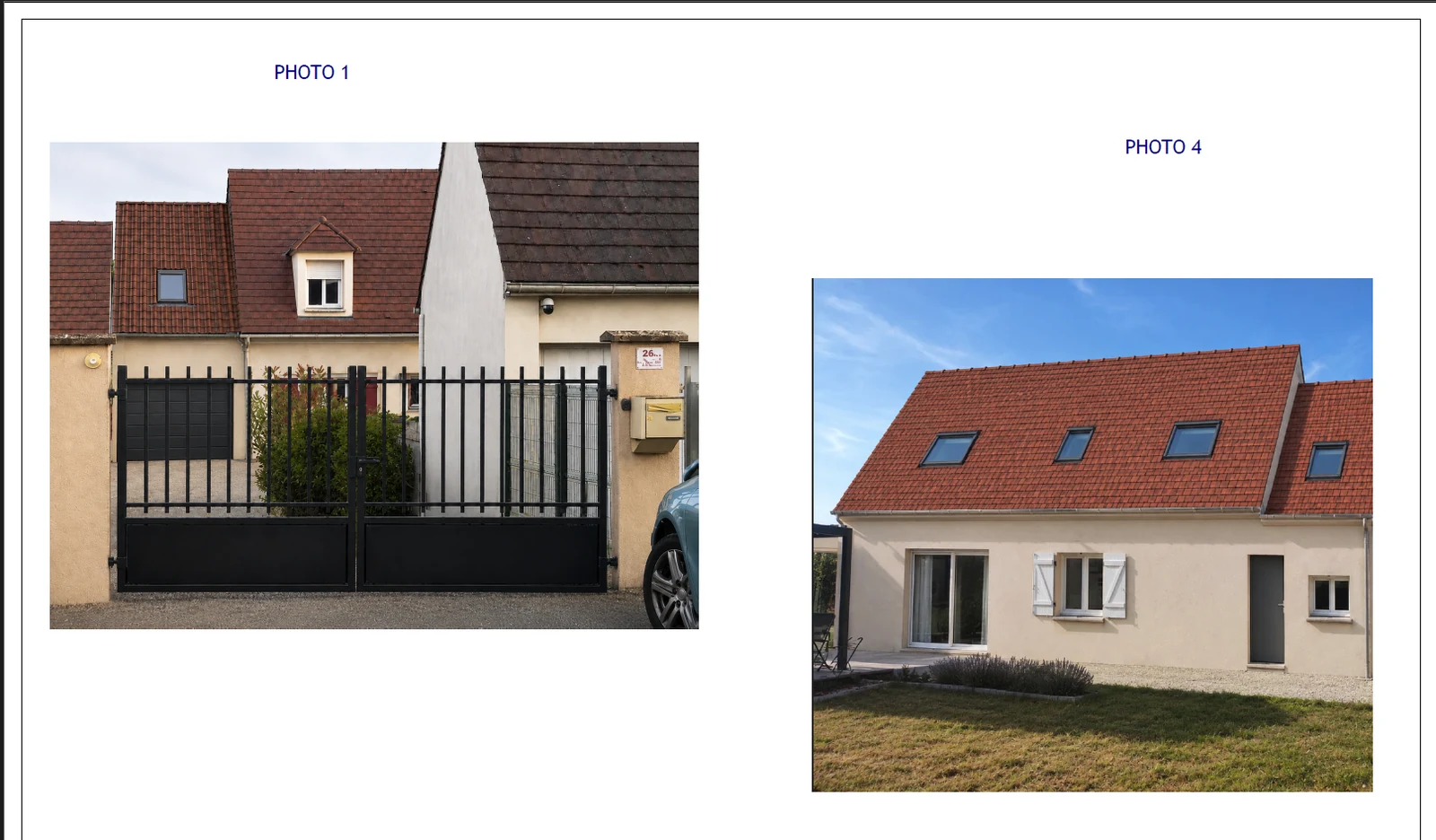 Insertion paysagère — Garage