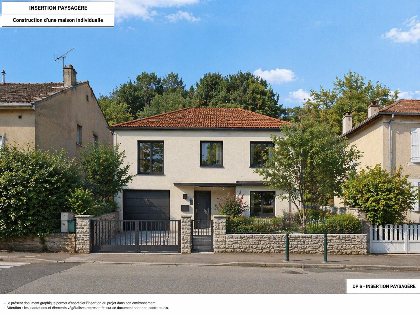 Permis modificatif Loiret — réaménagement extérieur